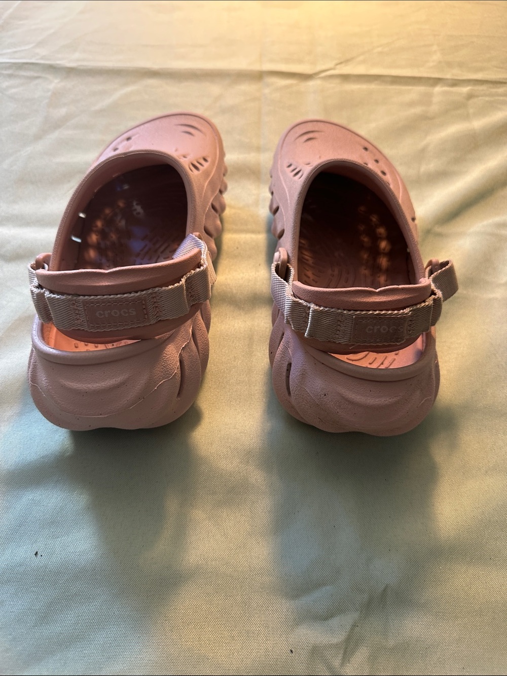 CROCS Kids' Light Pink Clog with Back Strap